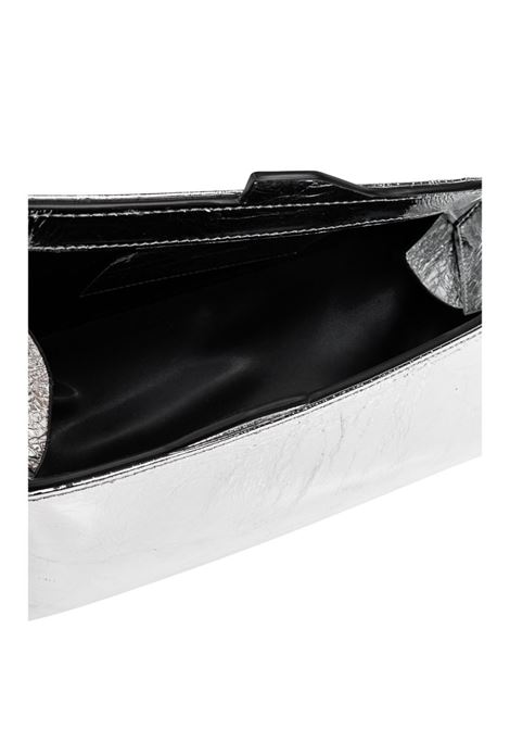 Silver 8.30 pm clutch bag The attico - women THE ATTICO | 241WAH00001LBT070AA002